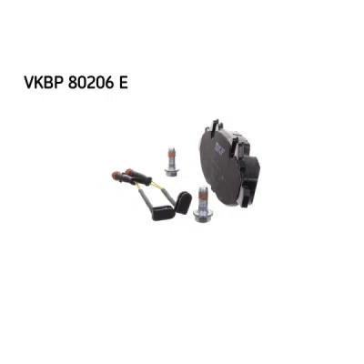 Set placute frana SKF VKBP 80206 E