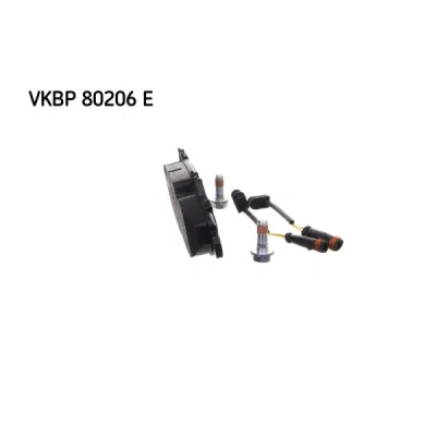 Set placute frana SKF VKBP 80206 E