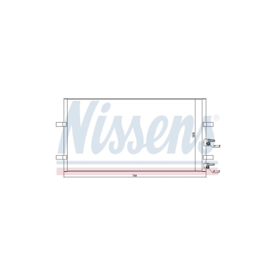 Condensator, climatizare NISSENS 94915