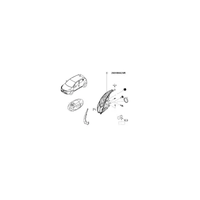 Far ORIGINAL RENAULT 260106624R
