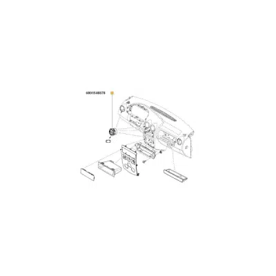 Aerator log ORIGINAL RENAULT 6001548878
