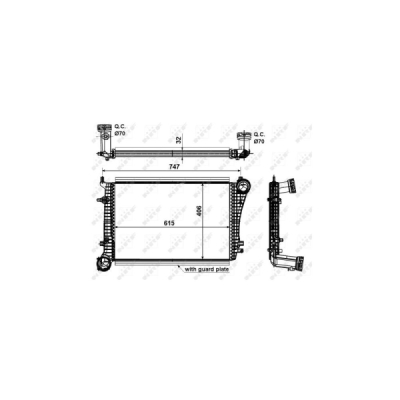 Intercooler NRF 30199