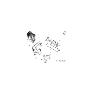 Garnitura, capac supape ORIGINAL RENAULT 7701070607