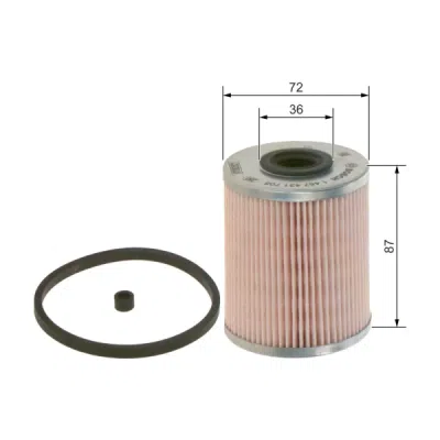 Filtru combustibil BOSCH 1 457 431 705