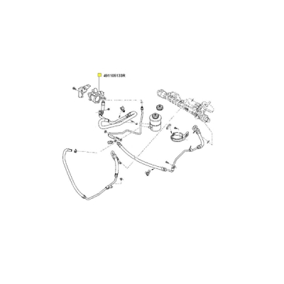 Pompa hidraulica, sistem de directie ORIGINAL RENAULT 49 11 051 33R