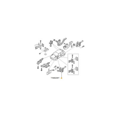 Fixare usa ORIGINAL RENAULT 7700 842 857