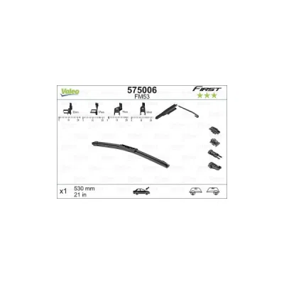 Lamela stergator VALEO 575006
