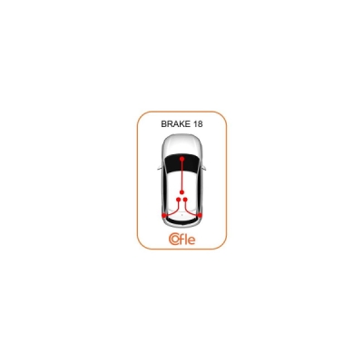 Cablu, frana de parcare COFLE 10.9885