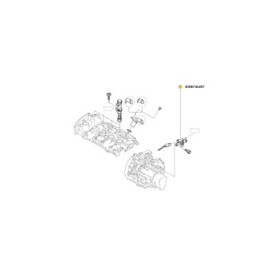 Senzor impulsuri, arbore cotit ORIGINAL RENAULT 8200746497