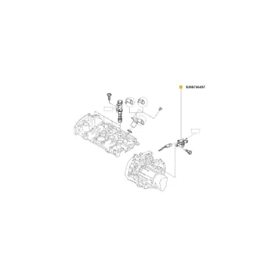 Senzor impulsuri, arbore cotit ORIGINAL RENAULT 8200746497