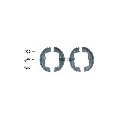 Set saboti frana, frana de mana TEXTAR 91018400