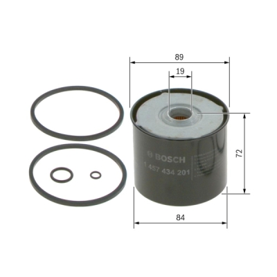 Filtru combustibil BOSCH 1 457 434 201