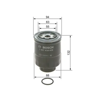 Filtru combustibil BOSCH 1 457 434 438