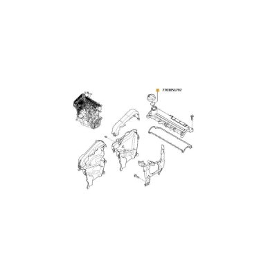 Garnitura etans., compresor ORIGINAL RENAULT 7701051797