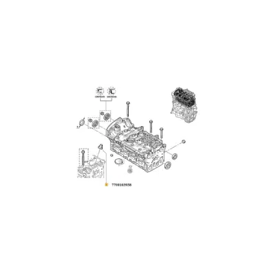 Etansare, supape ORIGINAL RENAULT 7700103938