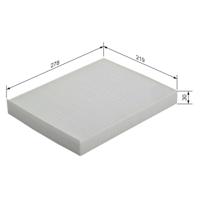 Filtru habitaclu BOSCH 1 987 432 114