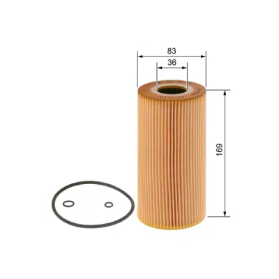Filtru ulei BOSCH 1 457 429 278
