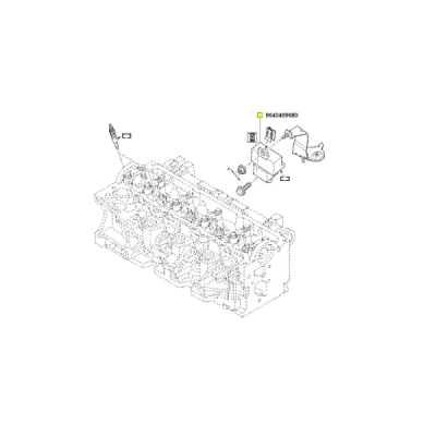 Unitate de control, bujii incandescente ORIGINAL RENAULT 9640 469 680