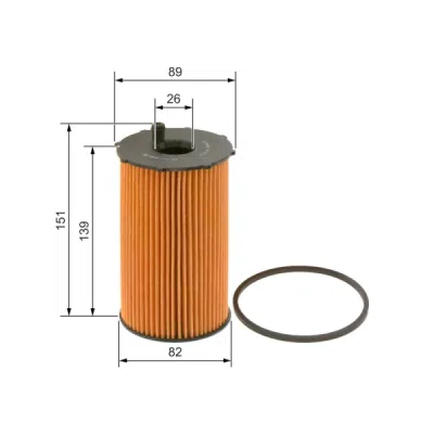 Filtru ulei BOSCH 1 457 429 307