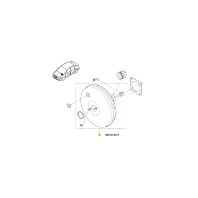 Servofrana (tulumba) ORIGINAL RENAULT 6001551027