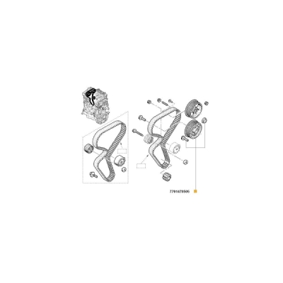 Regulator ax cu came ORIGINAL RENAULT 7701 478 505
