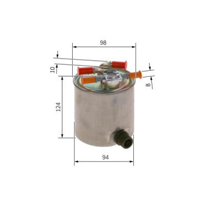 Filtru combustibil BOSCH F 026 402 742