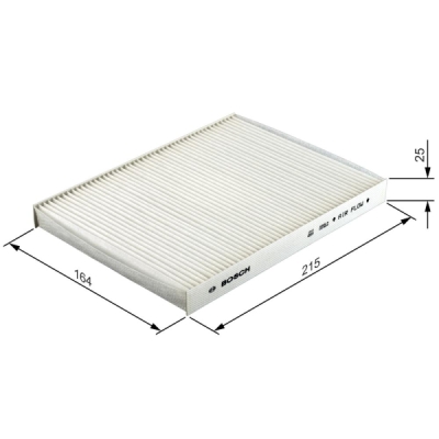 Filtru habitaclu BOSCH 1 987 432 072
