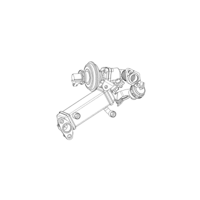 Radiator, recirculare gaze de esapament MAHLE CE 7 000P