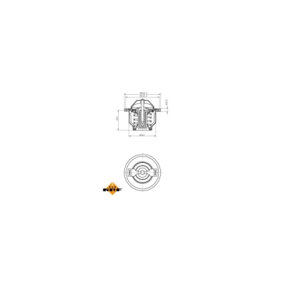 Termostat, lichid racire NRF 725205