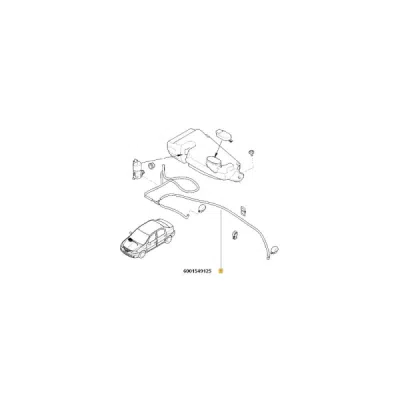 Tub spalator parte pasager log ORIGINAL RENAULT 6001549125