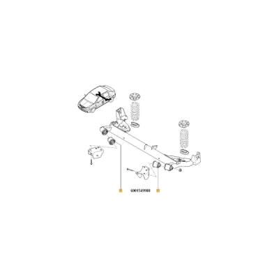 Suport, ax ORIGINAL RENAULT 60 01 549 988