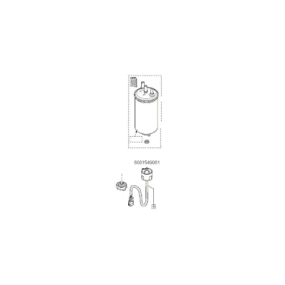 Senzor apa, alimentare combustibil ORIGINAL RENAULT 6001549081
