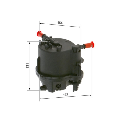 Filtru combustibil BOSCH 0 450 906 460
