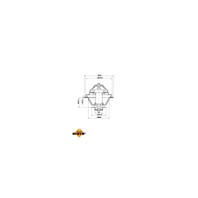 Termostat, lichid racire NRF 725162
