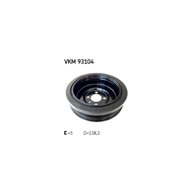Fulie curea, arbore cotit SKF VKM 93104