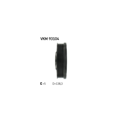 Fulie curea, arbore cotit SKF VKM 93104