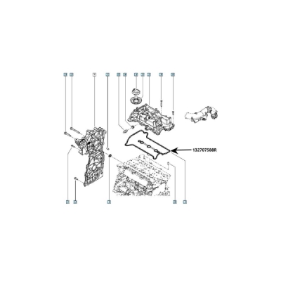 Garnitura, capac supape ORIGINAL RENAULT 132707588R