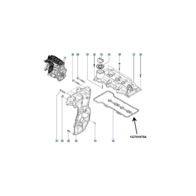 Garnitura, capac supape ORIGINAL RENAULT 13270-1KT0A