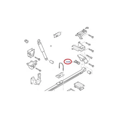 Bucsa arc foi ORIGINAL FORD 1526483