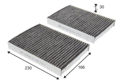 Filtru aer habitaclu / polen VALEO 715835