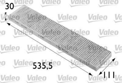 Filtru aer habitaclu / polen VALEO 698696