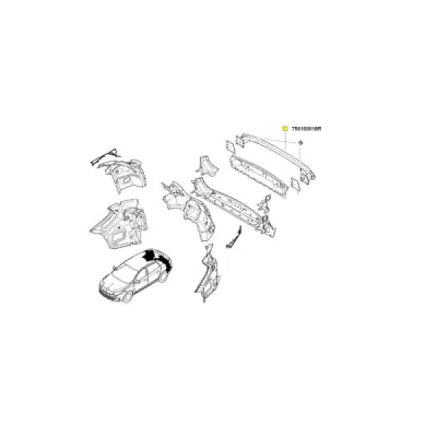 Traversa spate Megane iii ORIGINAL RENAULT 756100018R