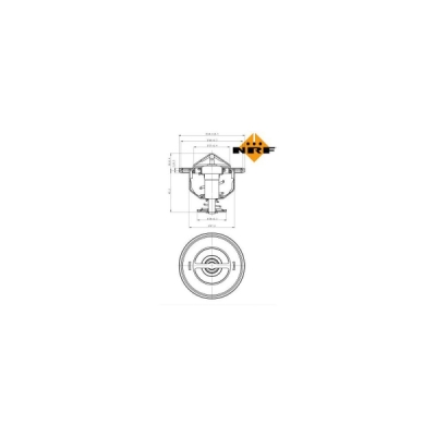 Termostat, lichid racire NRF 725176