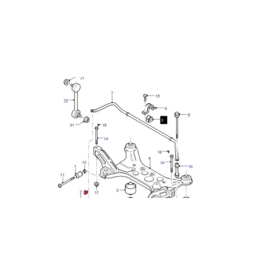 Bucsa, bara stabilizatoare ORIGINAL FORD 1748361