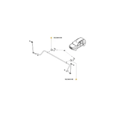 Bucsa, bara stabilizatoare ORIGINAL RENAULT 562300111R