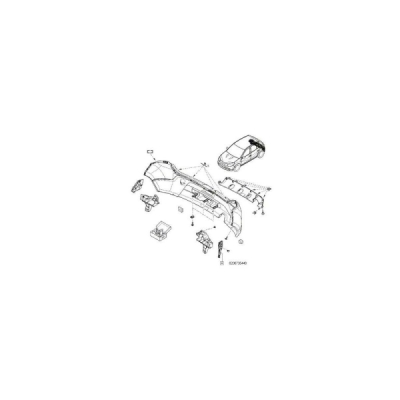 Suport, bară de protecție ORIGINAL RENAULT 8200735448