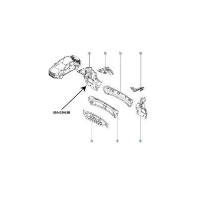 Ochelar stop dr ORIGINAL RENAULT 850425063R