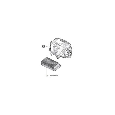 Filtru aer ORIGINAL RENAULT 8200459849