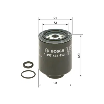 Filtru combustibil BOSCH 1 457 434 453