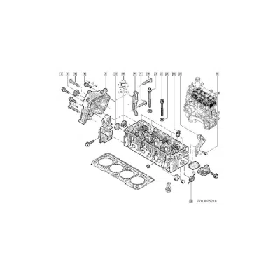 Dop antianghet ORIGINAL RENAULT 7703 075 216